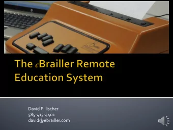 David  Pillischer    585-413-4401    david@ebrailler.com    Internet