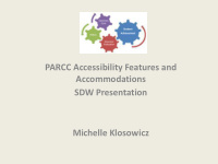 parcc accessibility features and