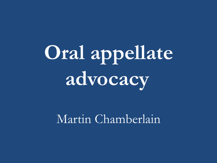 advocacy