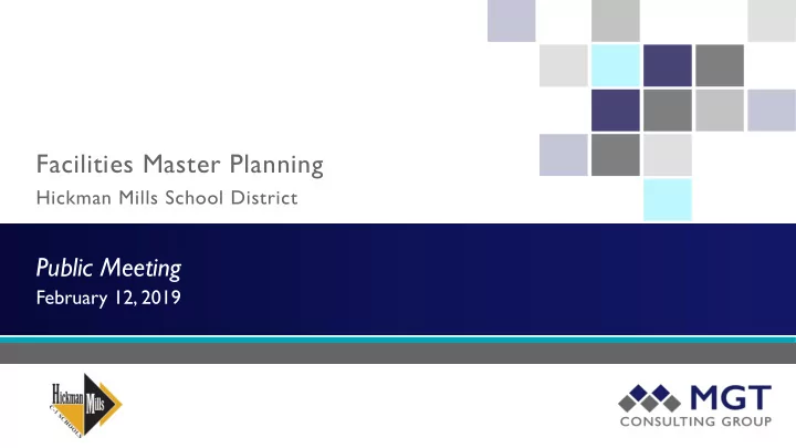 facilities master planning