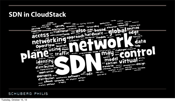 sdn in cloudstack