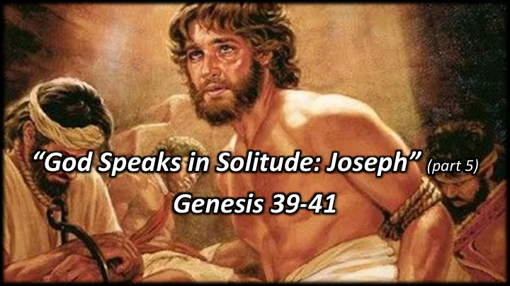 genesis 39 41 ol old
