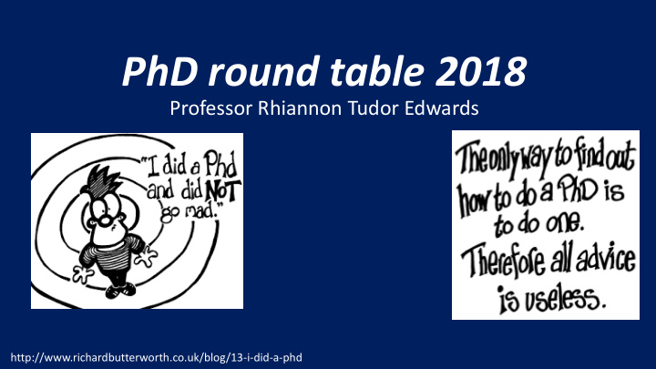 phd round table 2018