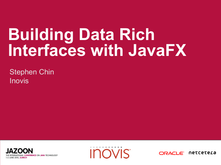 building data rich interfaces with javafx