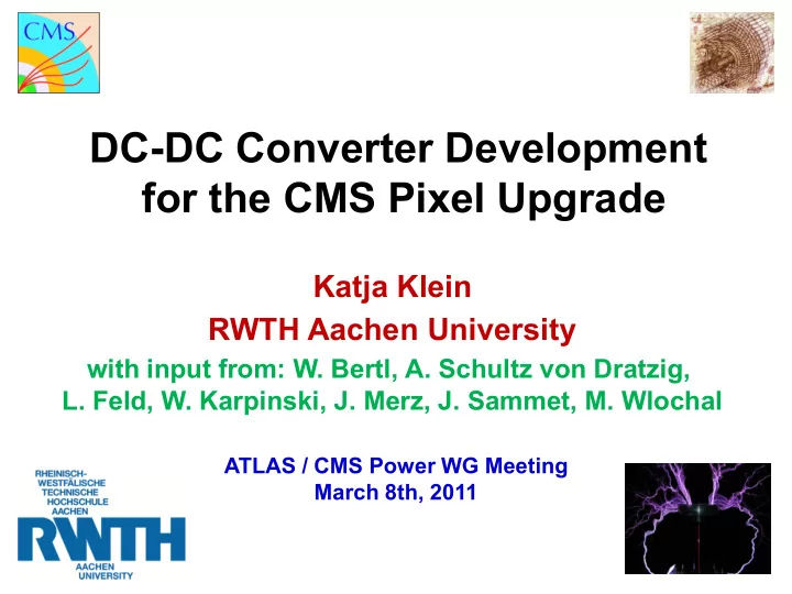 dc dc converter development