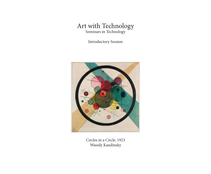 art with technology