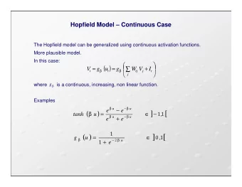 ]  [  ( )  1  =    g  u  ,  0  1        +  2  u  e  1  Funzione di attivazione  +1