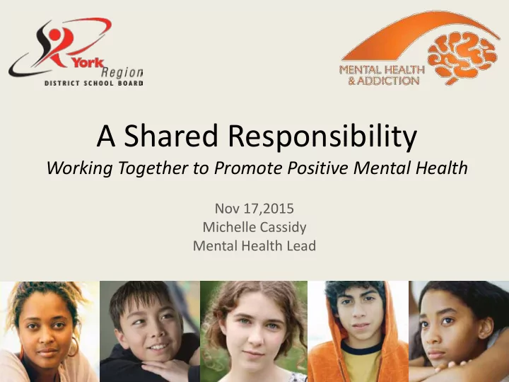 a shared responsibility