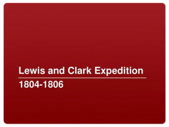 Lewis and Clark Expedition  1804-1806  The Lewis and Clark Expedition  Detail of the mural Lewis