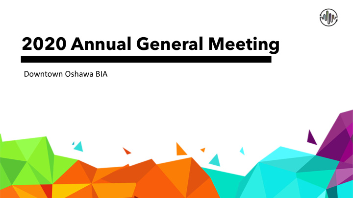 2020 annual general meeting