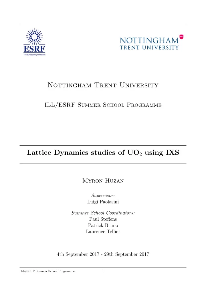 nottingham trent university