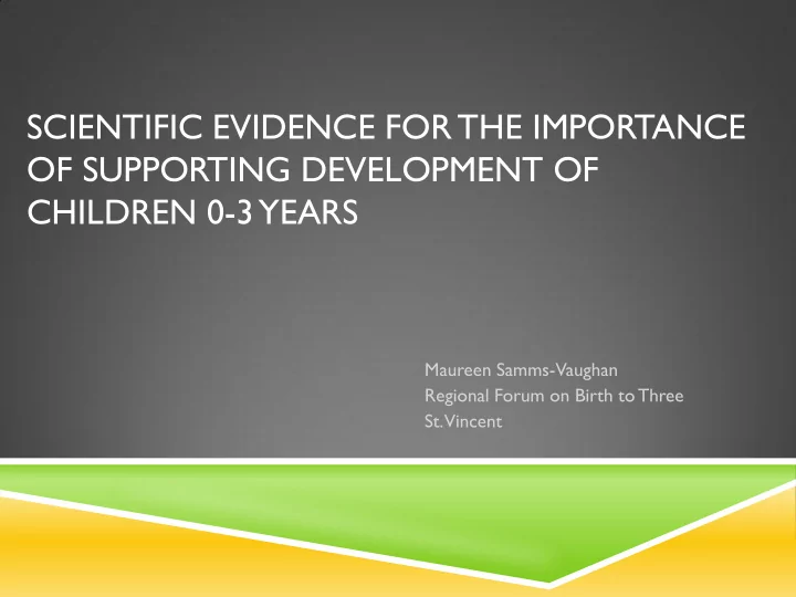 of supporting development of