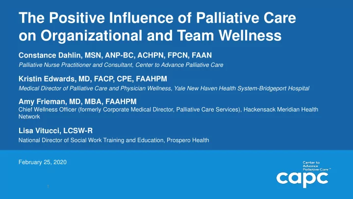 on organizational and team wellness