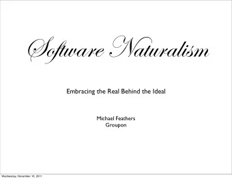 How Much Do We Know?  Wednesday, November 16, 2011  Wednesday, November 16, 2011  Wednesday,