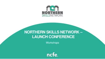 LAUNCH CONFERENCE  Workshops WORKSHOP 1  ETF  Sector Support, Gail Lydon  ETF  INTRODUCTION