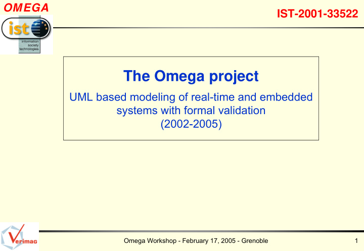 the omega project