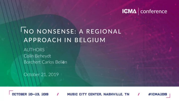 no nonsense a regional
