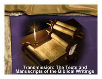 Discovered at Wadi Qumran  in the 1940s and 1950s  Contained both Biblical and