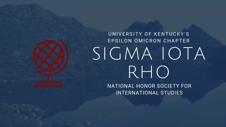 sigma iota rho
