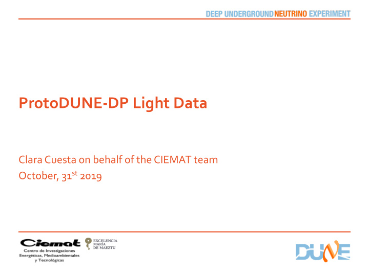 protodune dp light data