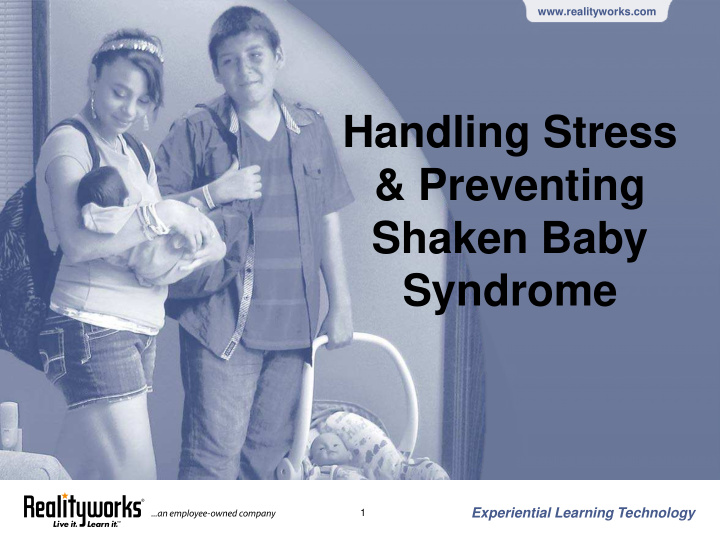 handling stress amp preventing shaken baby syndrome