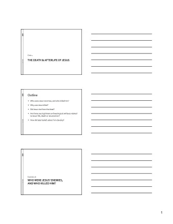 1  ThePowerPyramidinPalestine  Jewishtetrarch    Romanprocurator