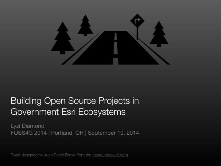 building open source projects in government esri