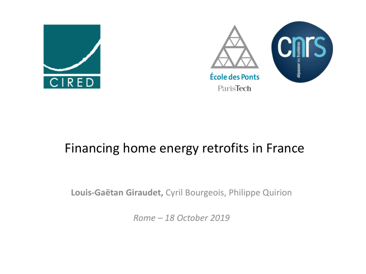 financing home energy retrofits in france