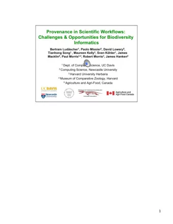 1 2 3  Scientific workflows are similar to traditional scripts, in that they are used to automate