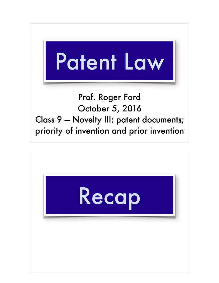 patent law