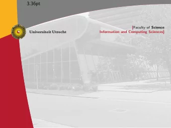 3.36pt [ Faculty of Science  Information and Computing Sciences] [ Faculty of Science  Information