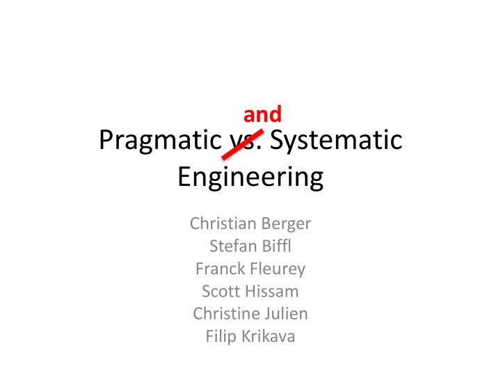 engineering