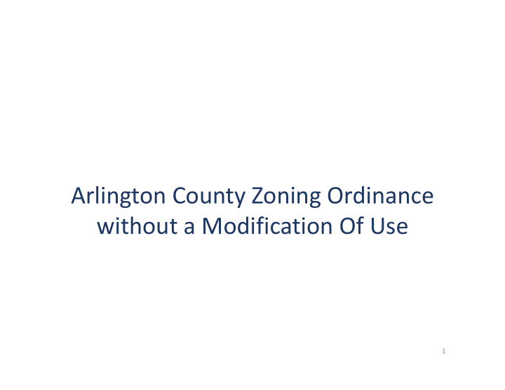 parking required per arlington county zoning ordinance