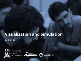 Visualization and Simulation  Caio Brito  Summary  Local Illumination  Graphical pipeline