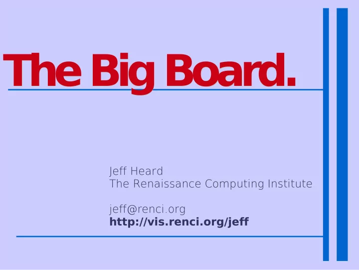 the big board the big board