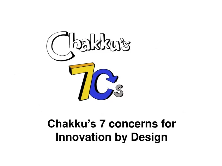 innovation by design report by mumbai mirror