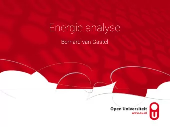 Energie analyse  Bernard van Gastel  Blind spot for software energy consumption   How much