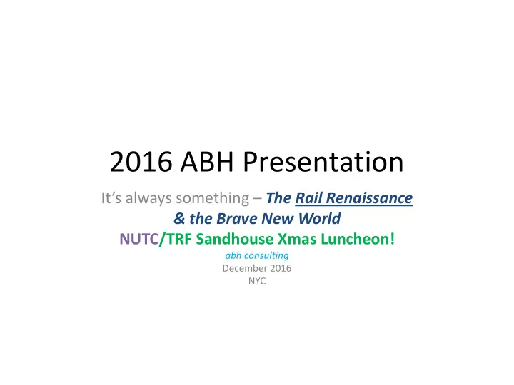 2016 abh presentation