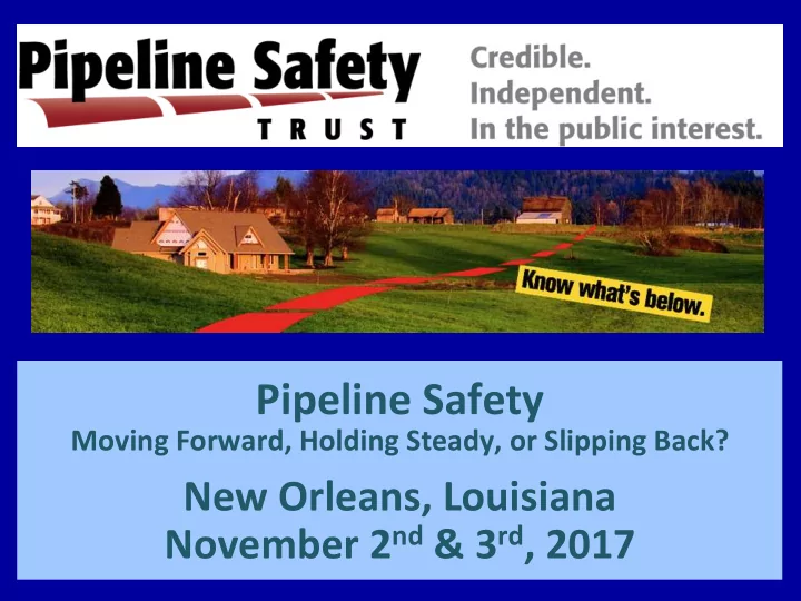 pipeline safety