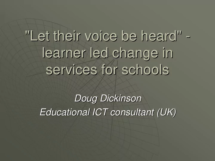 let their voice be heard let their voice be heard learner