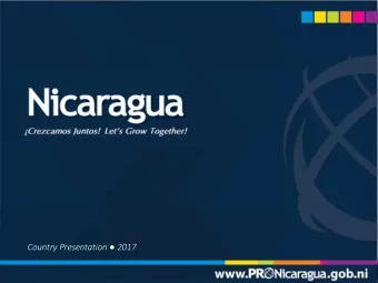 Country Presentation  2017  OUR SERVICES  Information about  Identification of options