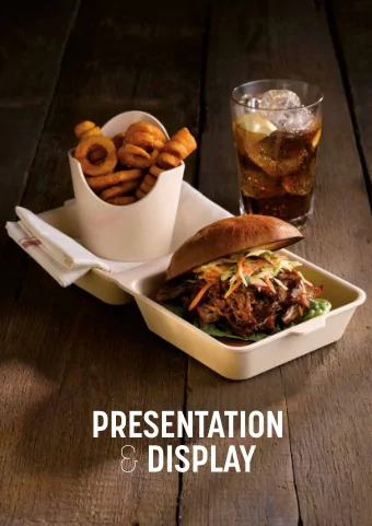 PRESENTATION &amp; DISPLAY  PRESENTATION &amp; DISPLAY  PRESENTATION &amp; DISPLAY  ADD INNOVATION