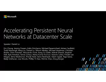 Recurrent Neural Networks  Deep neural networks have enabled major  advances in machine learning