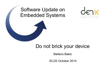 Introduction  Me:  Software Engineer at DENX, Gmbh  U-Boot Custodian for Freescale's i.MX