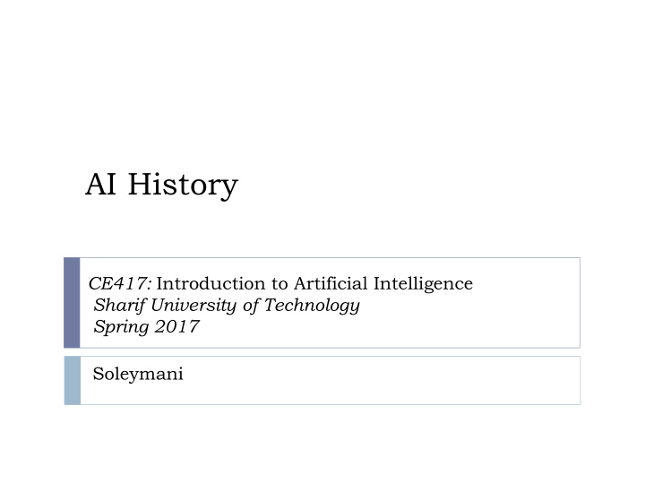 ai history