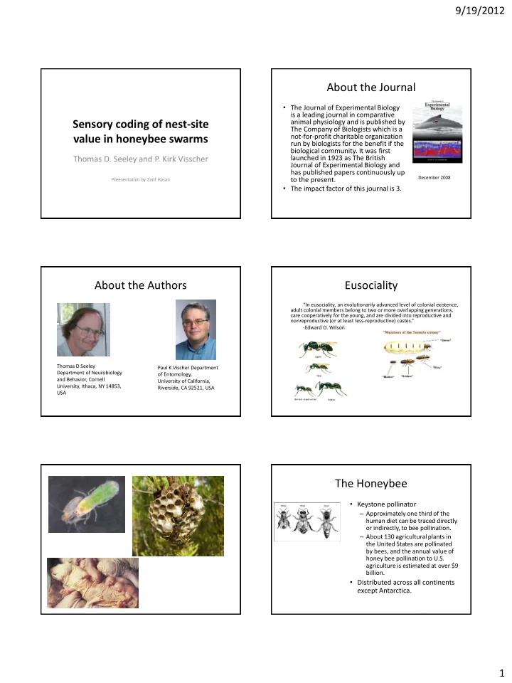 about the journal
