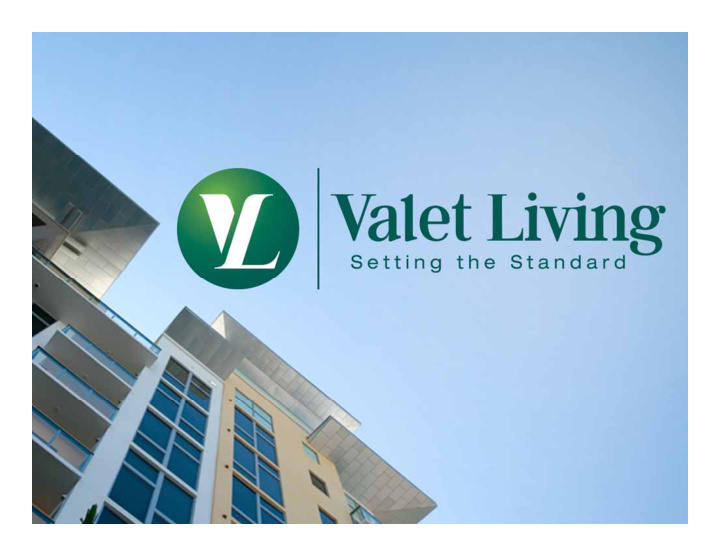 1 setting the standard for residential living