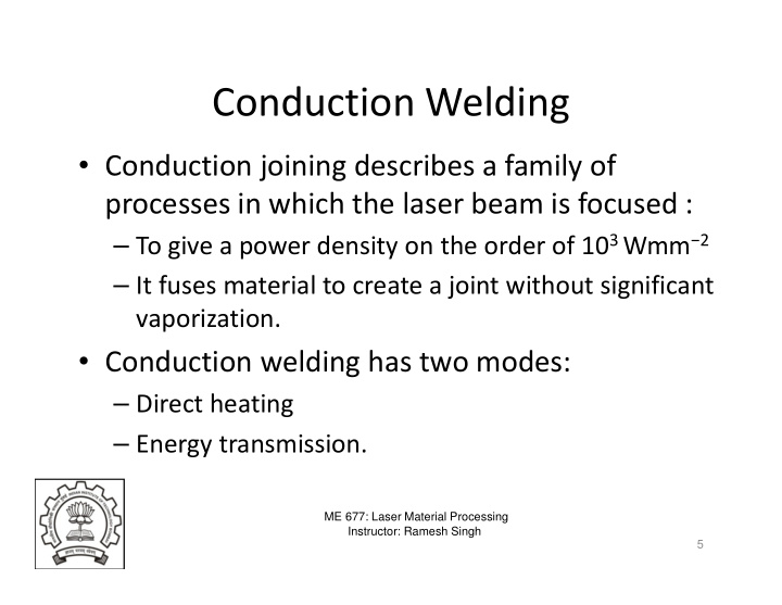 conduction welding