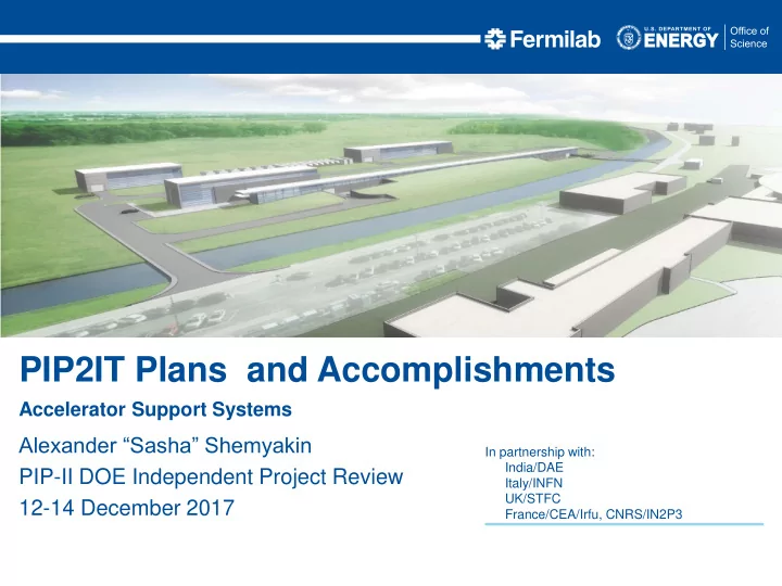 pip2it plans and accomplishments