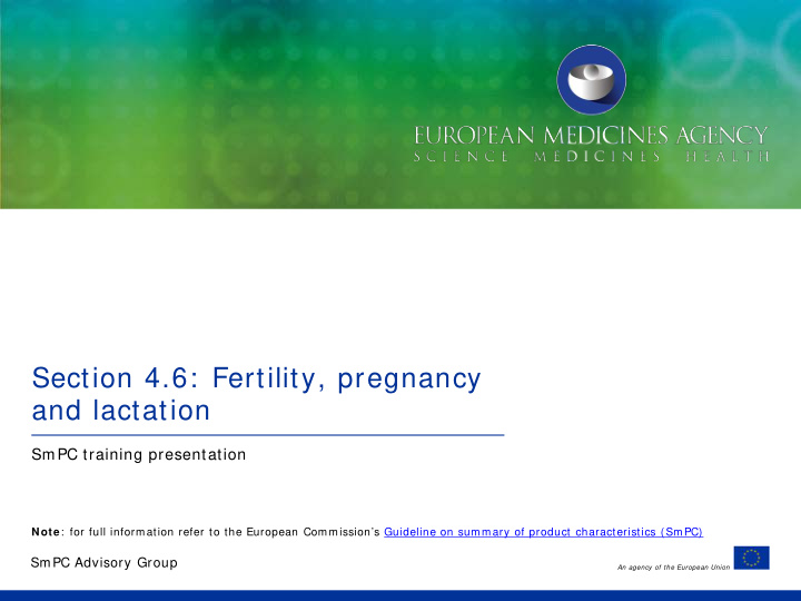 section 4 6 fertility pregnancy and lactation